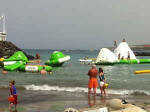 Puerto Colon Beach inflatables